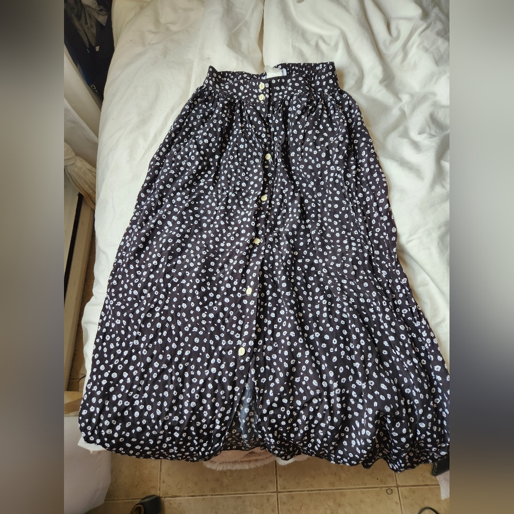 Vintage Floral Skirt